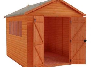 HD Loglap Apex Workshop Shed