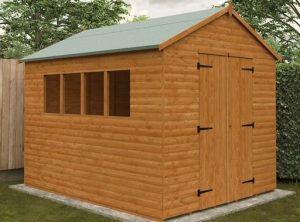 HD Loglap Apex Workshop Shed