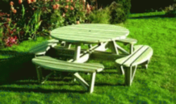 Round Picnic Tables