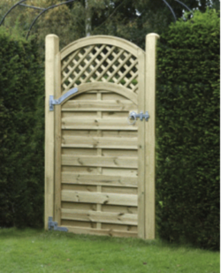 Arched Lattice Top Gate